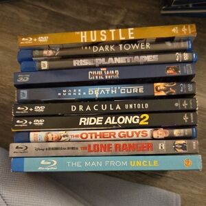 Blu-ray and DVD Movie Collection